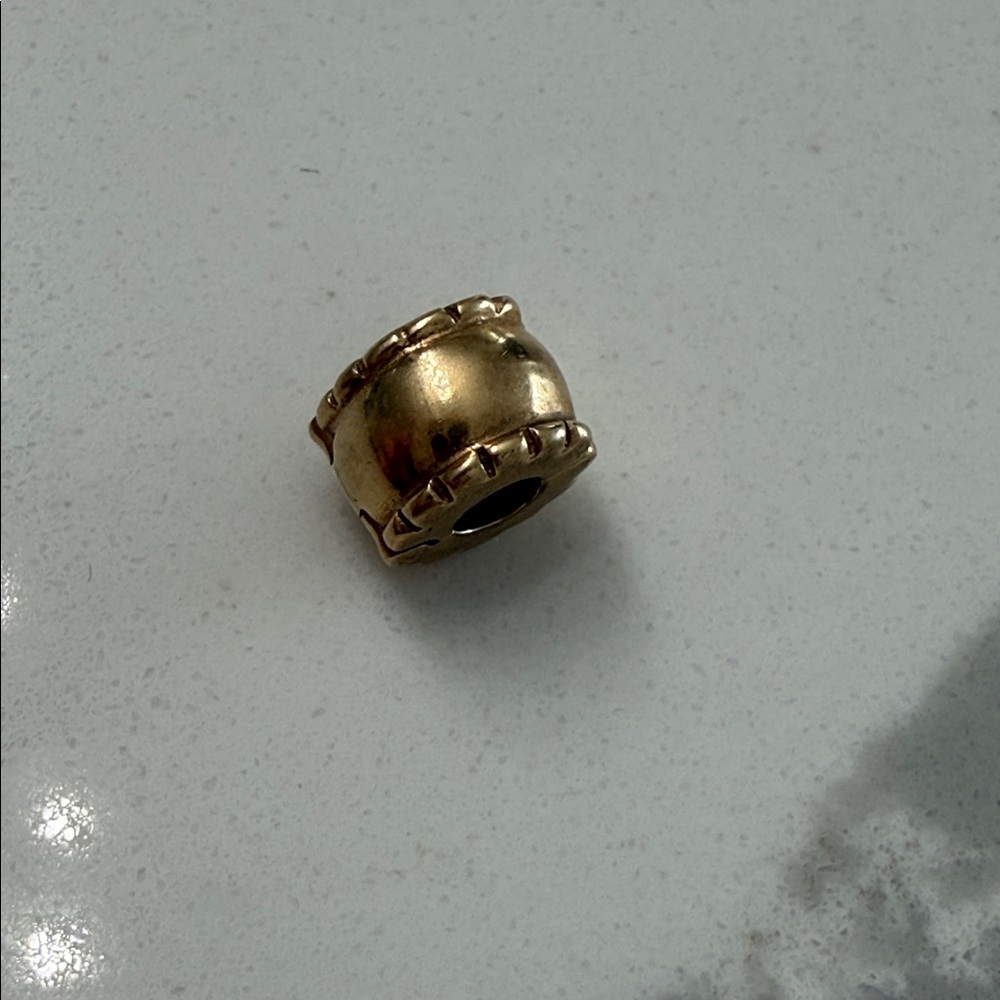 Pandora Solid 14k Gold Clip Charm